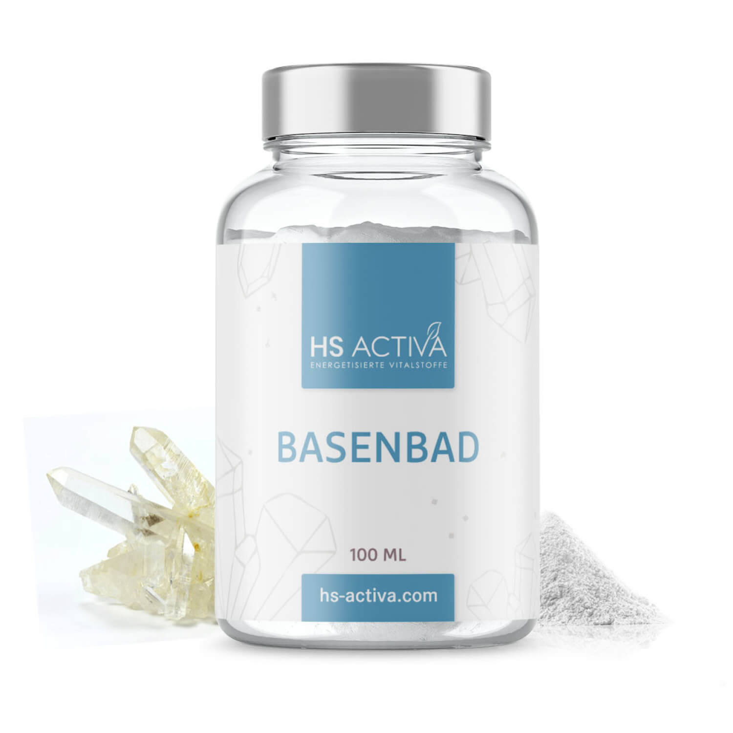 Basen Edelsteinbad (100 mg, 1000 mg oder 2200 mg)