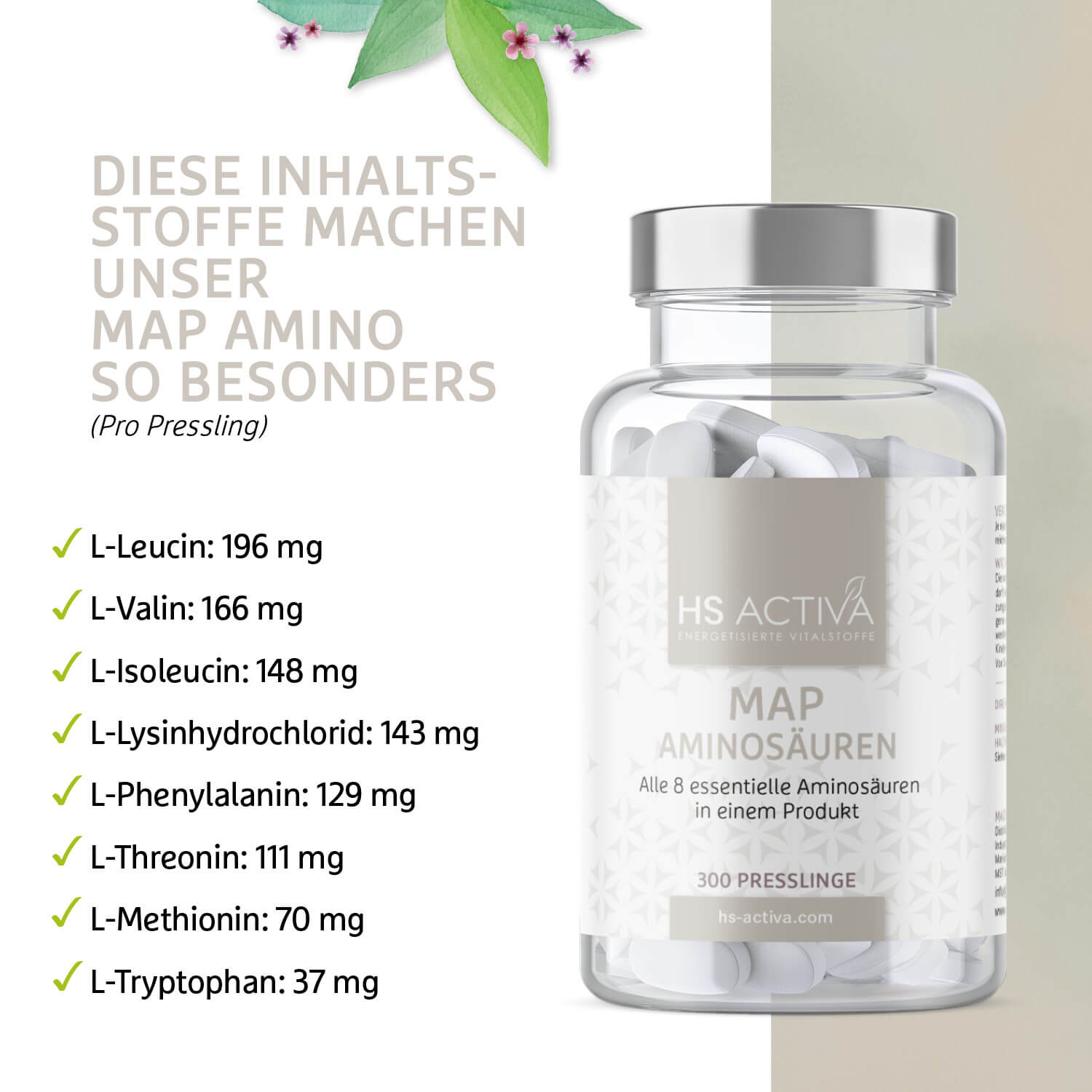 MAP-Amino (Großpackung: 1000 Presslinge)