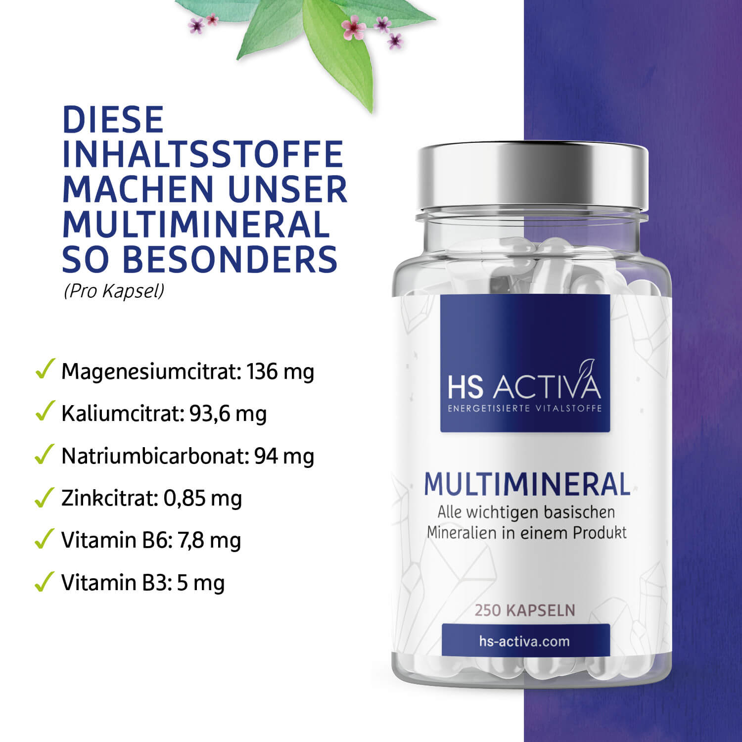 Multimineral (All In One Basicum) - 250 Kapseln