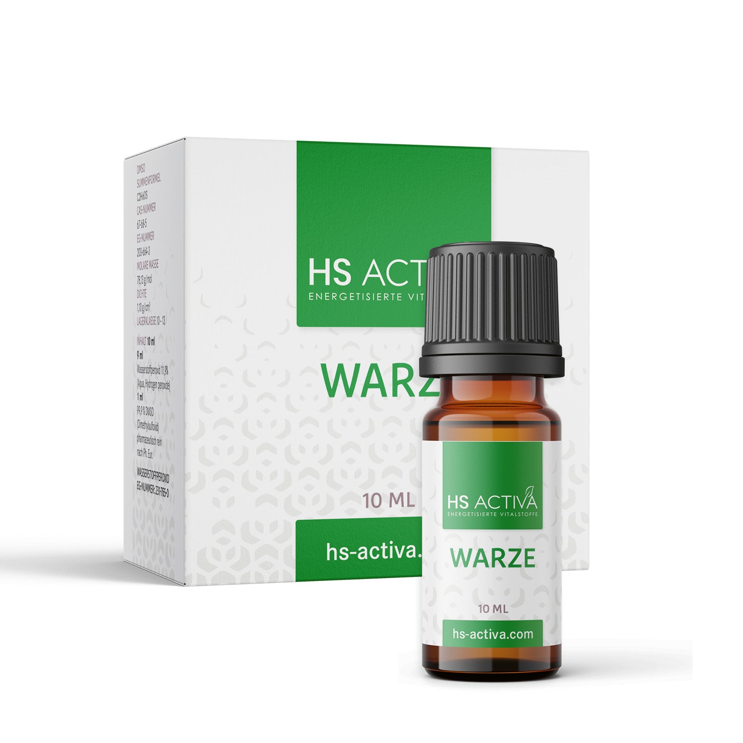 WARZE (Wasserstoffperoxid 11,9% + DMSO) - 10 ml