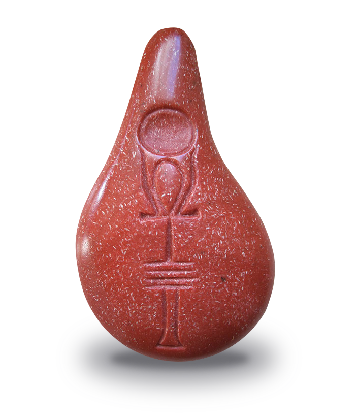 Stein der Harmonie (Sandstein, Schwarzgrau, Rosé, Korallrot, Goldrot oder Smaragd)