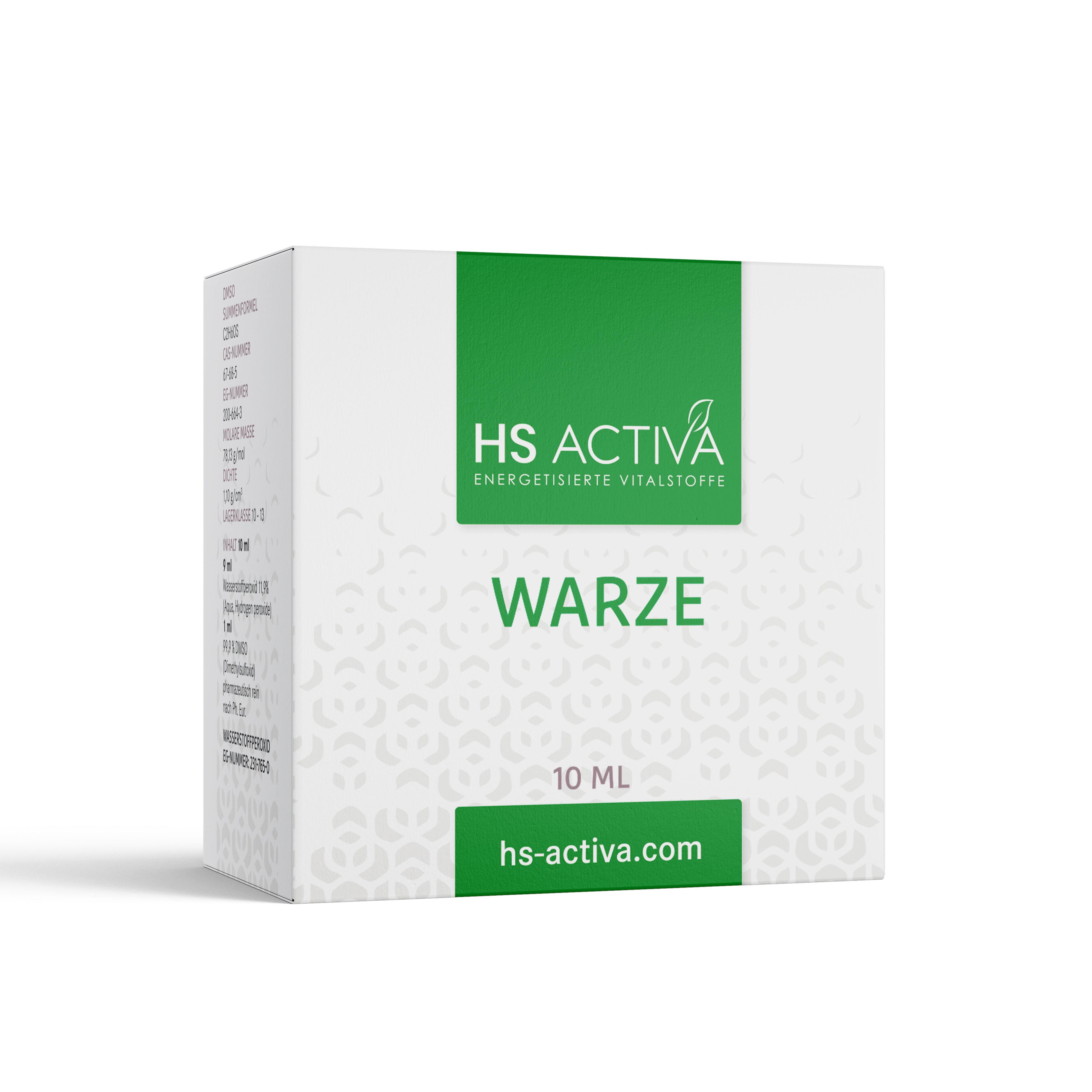 WARZE (Wasserstoffperoxid 11,9% + DMSO) - 10 ml