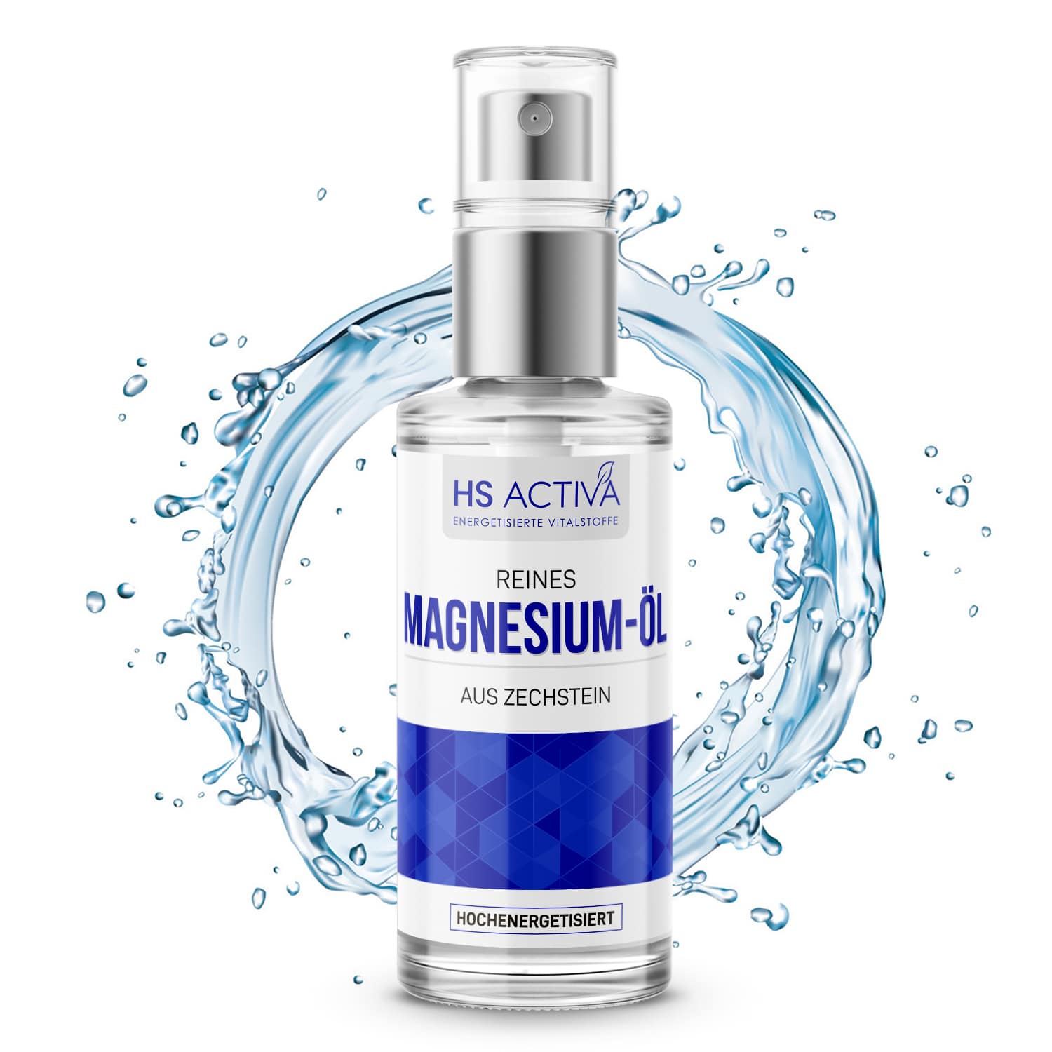 Magnesium-Öl auf Urwasser (50ml, 200ml oder 1000 ml)