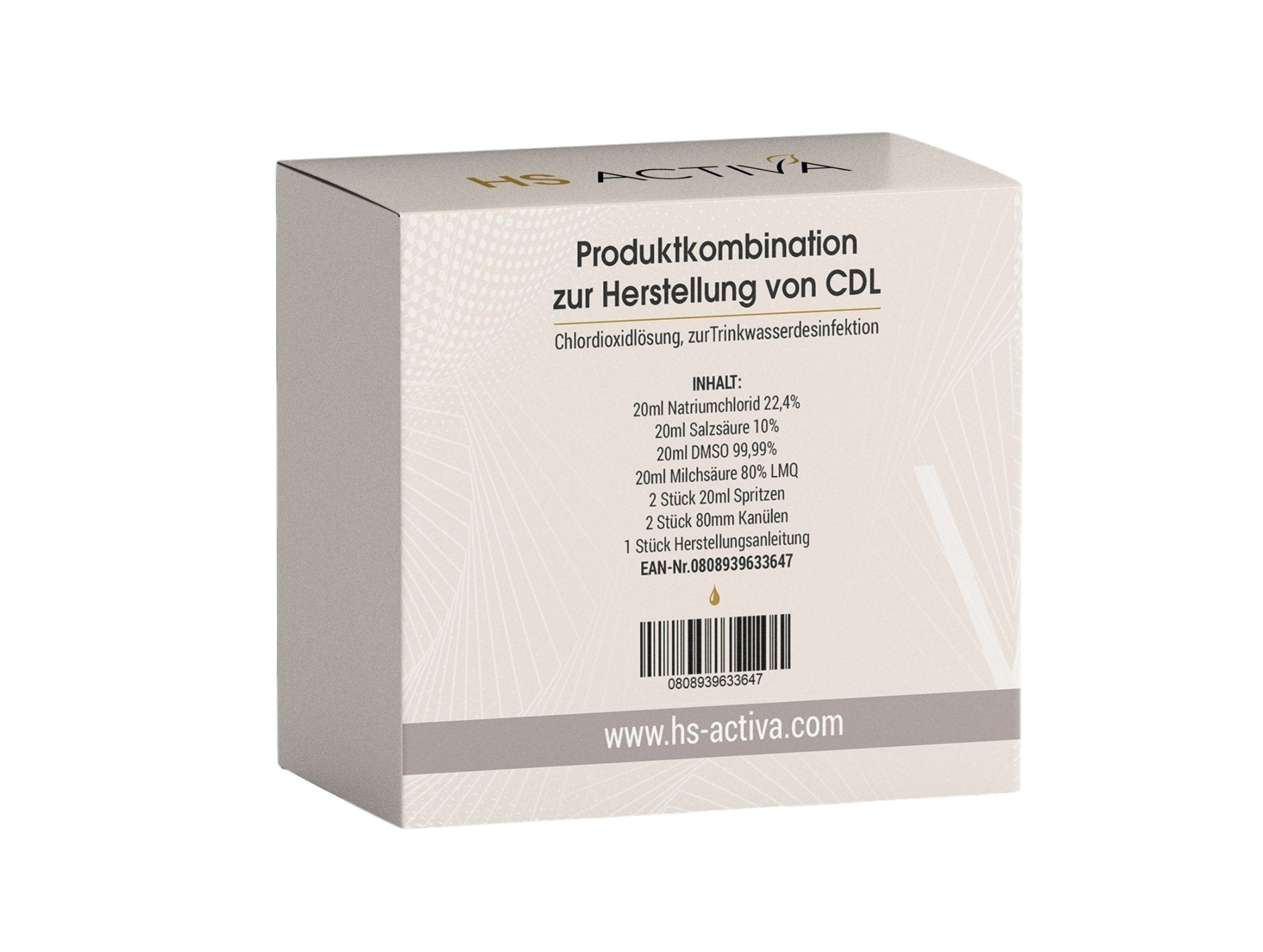 CDL/ CDS (Chlordioxid Lösung) - Zur eigenen Herstellung