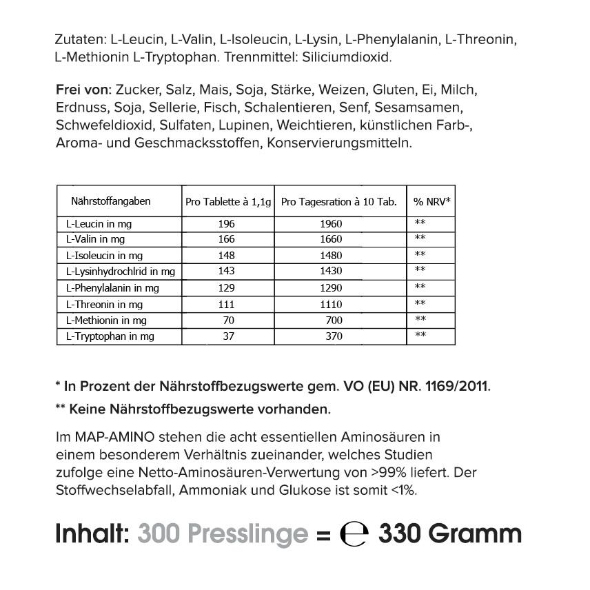 MAP-Amino (300 Presslinge)