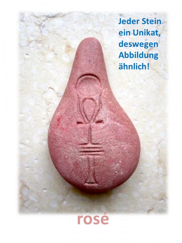 Stein der Harmonie (Sandstein, Schwarzgrau, Rosé, Korallrot, Goldrot oder Smaragd)