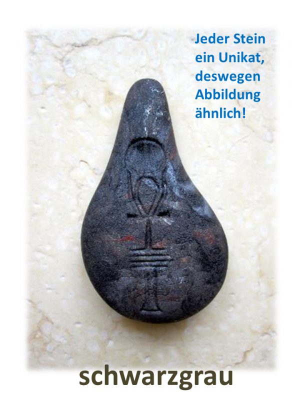 Stein der Harmonie (Sandstein, Schwarzgrau, Rosé, Korallrot, Goldrot oder Smaragd)