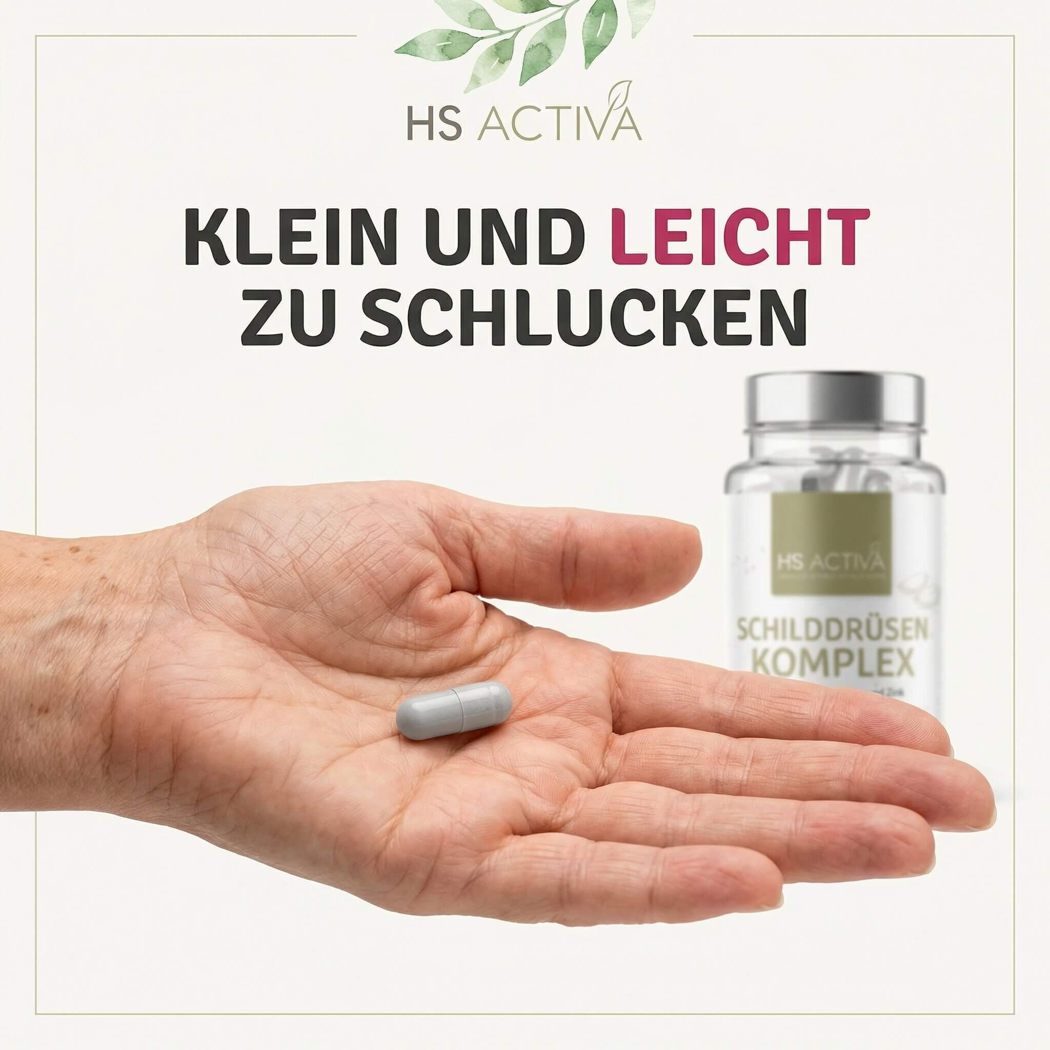Schilddrüsen Komplex kaufen – 90 Kapseln mit L-Tyrosin, Jod, Selen und Zink