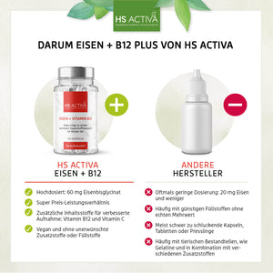 Eisen + Vitamin B12