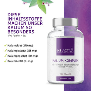 Kalium Komplex (300 Gramm)