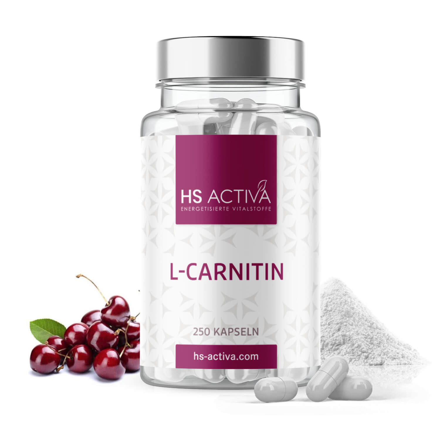 L-Carnitin (Großpackung: 250 Kapseln)
