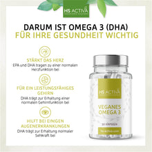 Laden Sie das Bild in den Galerie-Viewer, Veganes Omega 3 (90 Kapseln)
