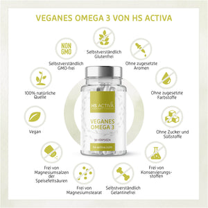 Veganes Omega 3 (90 Kapseln)